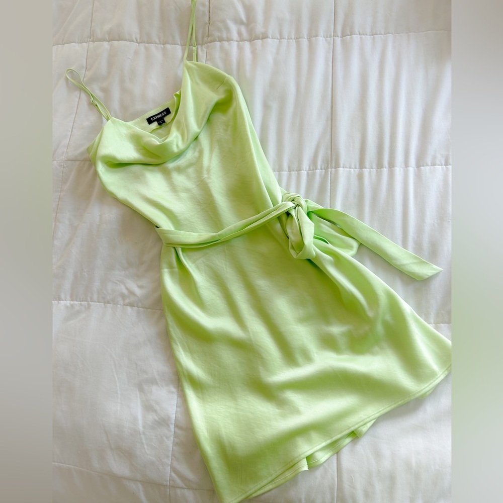 Express Cowl Neck Slip Dress